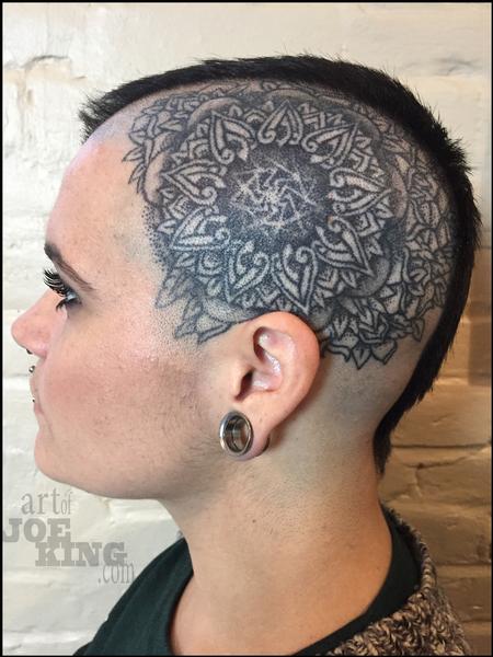 tattoos/ - Mandala Head Design - 112351